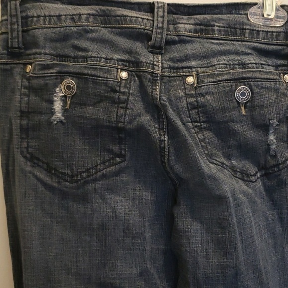 Hydraulic Distressed Skinny Jeans - Picture 7 of 7